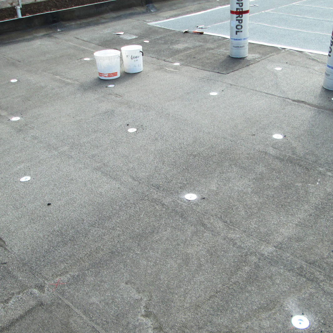 Membrane Bituminose, Ancoraggio manti esistenti vicenza